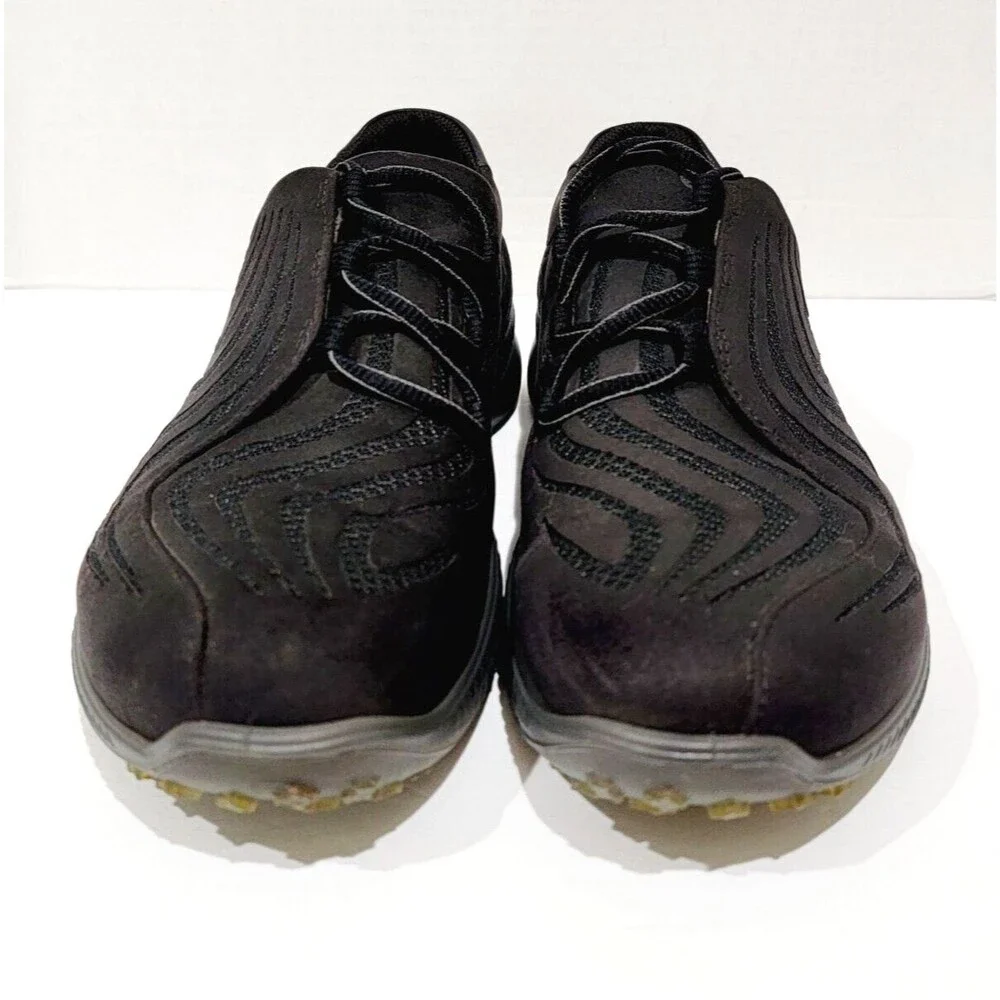 Ecco S-Drive Black  Golf Shoes Men's Size 6 HydroMax Leather Spikeless Sneakers